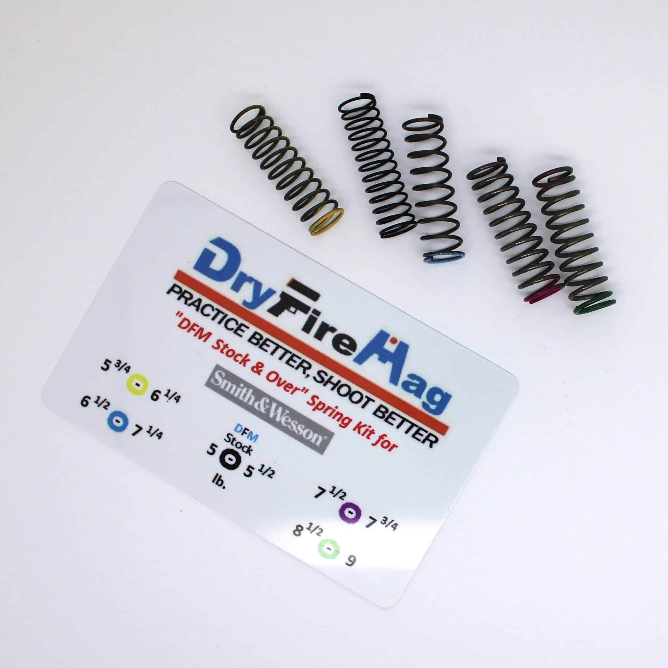 DryFireMag Spring Tuning Kit - Custom Weight for Glock, SIG P320, & S&W M&P