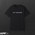 KFF Defense PlainText T-Shirt Black